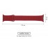 Ремінець ArmorStandart Leather Loop для Apple Watch 49/46/45/44/42, червоний