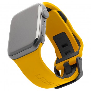 Силиконовый ремешок UAG Civilian для Apple Watch 38/40/41 мм, жёлто-чёрный