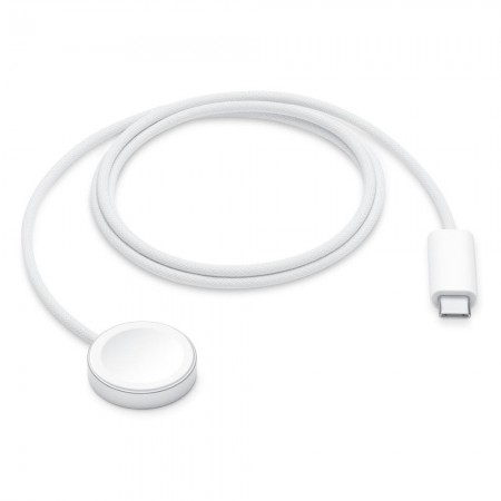 Магнитный кабель зарядки для Apple Watch USB-C 1 м, белый