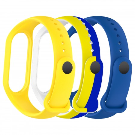 Комплект ремінців ArmorStandart для Xiaomi Mi Band 7/6/5,  Ukraine