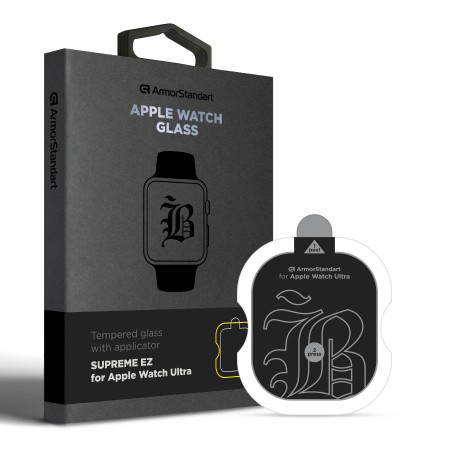 Захисне скло ArmorStandart Supreme Black Icon для Apple Watch Ultra 49 mm