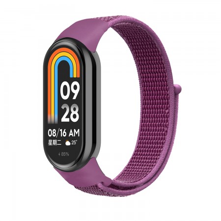 Ремінець нейлоновий ArmorStandart для Xiaomi Smart Band 9/8, Purple