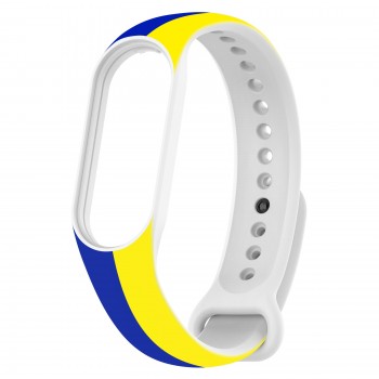 Ремінець ArmorStandart для Xiaomi Mi Band 4/3 Blue - Yellow