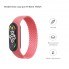 Ремінець для Xiaomi Mi Band 7/6/5/4 ArmorStandart Braided Solo Loop, колір Pink, розмір S