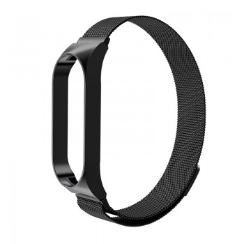 Ремешок ArmorStandart Milanese Magnetic Band для Xiaomi Mi Band 7, черный