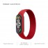 Ремешок ArmorStandart Braided Solo Loop для Xiaomi Mi Band 7/6/5/4, красный, размер S