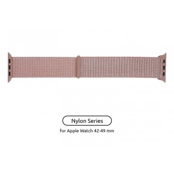 Ремінець для Apple Watch ArmorStandart Nylon Band, Pink Sand, 49/46/45/44/42 (Series 1-3)