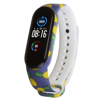 Ремінець ArmorStandart для Xiaomi Mi Band 7/6/5, Pineapple