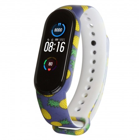 Ремінець ArmorStandart для Xiaomi Mi Band 7/6/5, Pineapple