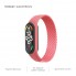 Ремінець для Xiaomi Mi Band 7/6/5/4 ArmorStandart Braided Solo Loop, колір Pink, розмір S