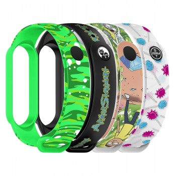 Комплект ремінців ArmorStandart RM New 4шт для Xiaomi Mi Band 7/6/5