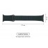 Ремінець для Apple Watch 42/41/40/38 ArmorStandart Leather Loop, північний синій