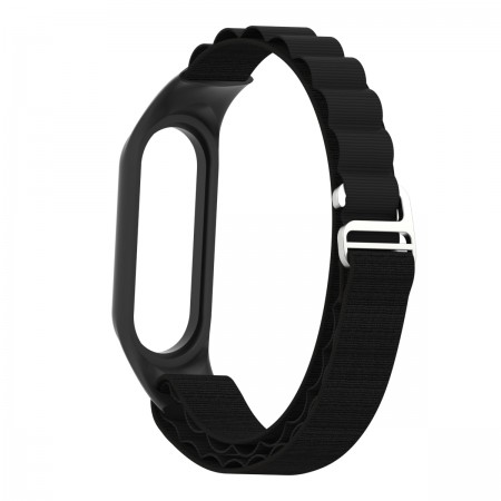 Ремінець ArmorStandart AlpinaStyle Band для Xiaomi Mi Band 7/6/5/4 Black