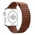 Ремінець для Apple Watch 42/41/40/38 ArmorStandart Leather Loop, колір сідельний коричневий