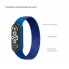 Ремінець ArmorStandart Braided Solo Loop для Xiaomi Mi Band 7/6/5/4 Blue size M