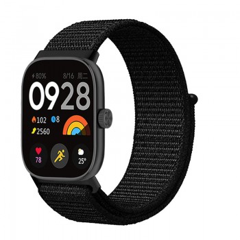 Ремінець нейлоновий ArmorStandart для Xiaomi Mi Band 9 Pro/8 Pro/Redmi Watch 4/5, чорний