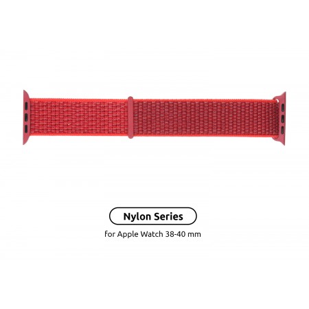 Ремінець ArmorStandart Nylon Band для Apple Watch 42 (Series 10)/41/40/38, гібіскус