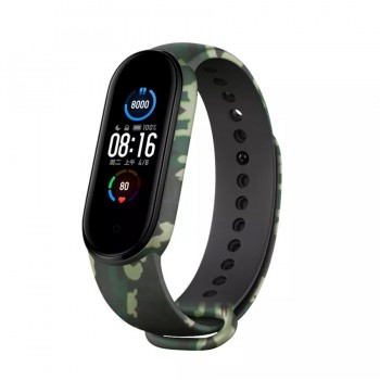 Ремінець для фітнес-браслета ArmorStandart Xiaomi Mi Band 7/6/5  Khaki Green