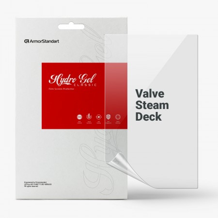 Гидрогелевая пленка ArmorStandart для Valve Steam Deck, самовосстанавливающаяся
