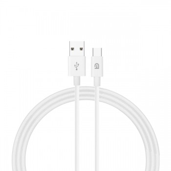 Кабель ArmorStandart AMD718L USB Type-C – USB 1.2 м 2.4A, білий