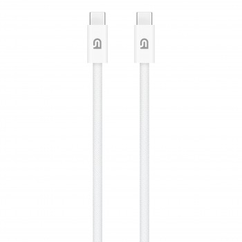 Кабель ArmorStandart AMQKJ3ZM USB Type-C - Type-C 60 Вт, 1 м, білий