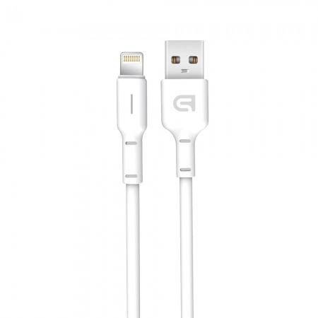 Кабель USB – Lightning ArmorStandart AR12, 3A, 1 м, з LED-індикатором, білий