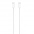 Кабель USB Type-C – Type-C, 1 м, 60 Вт, білий