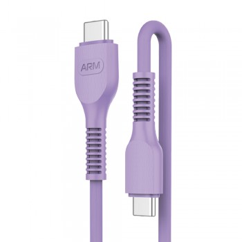 Кабель USB Type-C — USB Type-C ArmorStandart AR88 3A 60 Вт 1 м, фіолетовий