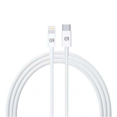 Кабель Lightning – USB-C ArmorStandart AMQGJ2, 1 м, 27 Вт (5V/3A), білий