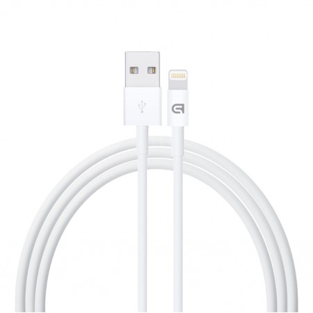 Кабель USB — Lightning ArmorStandart AMD818, 2,4 А, 12 Вт, 1 м, білий