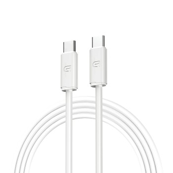 Кабель USB Type-C — USB Type-C ArmorStandart AT-C6E 60 Вт 1.2 м, білий, TPE