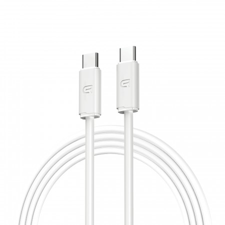 Кабель USB Type-C — USB Type-C ArmorStandart AT-C6E 60 Вт 1.2 м, білий, TPE