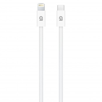 Кабель ArmorStandart AMQKJ3ZM USB Type-C - Lightning 27 Вт, 1 м, білий
