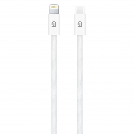 Кабель ArmorStandart AMQKJ3ZM USB Type-C - Lightning 27 Вт, 1 м, білий