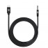 Кабель-перехідник USB Type-C – 3.5 мм mini-Jack 1 м, чорний, ArmorStandart