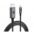 Кабель ArmorStandart USB Type-C - HDMI 4K 60 Гц, 2 м, чорний