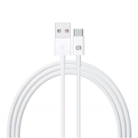 Кабель ArmorStandart AMD718 USB Type-C - USB 1 м, білий, 12 Вт