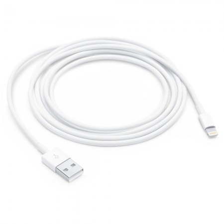 Кабель Lightning – USB 2 м (MD819), белый