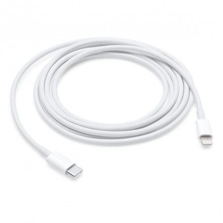 Кабель Lightning — USB Type-C, 1 м, белый (MQGJ2)