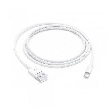 Кабель Lightning - USB 1 м, белый, для iPhone, iPad и наушников Кабель Lightning - USB 1 м, белый, для iPhone, iPad и наушников