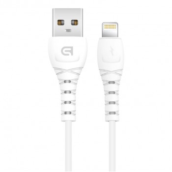 Кабель ArmorStandart AR16 Lightning – USB 3A 1 м, білий