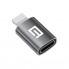 OTG адаптер ArmorStandart Type-C на Lightning для iPhone та iPad, PD 20 Вт, до 480 Мбіт/с, чорний