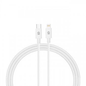 Кабель Lightning – USB-C ArmorStandart AMQGJ2L, 1.2 м, 27 Вт (5V/3A), білий