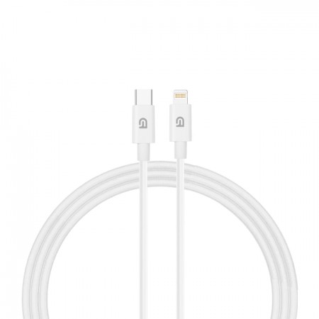 Кабель Lightning – USB-C ArmorStandart AMQGJ2L, 1.2 м, 27 Вт (5V/3A), білий