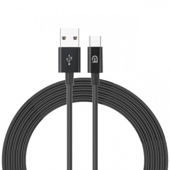 Кабель USB Type-C — USB-A ArmorStandart AMD718B 12 Вт 1 м, чорний