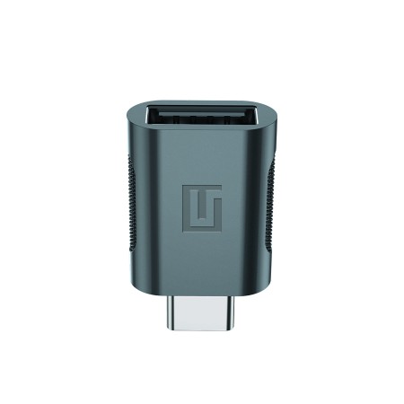 OTG адаптер ArmorStandart Type-C на USB-A 3.0, до 5 Гбит/с, цинковый сплав, Space Grey