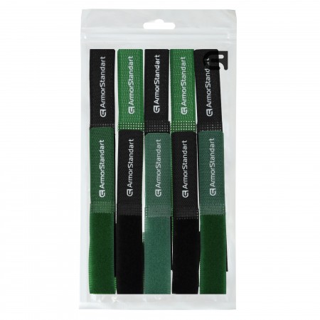 Набір органайзерів-липучок для кабелю ArmorStandart Stick Pack, 10 шт.