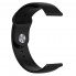 Силіконовий ремінець для годинника ArmorStandart Silicone Watch Strap 20 мм чорний