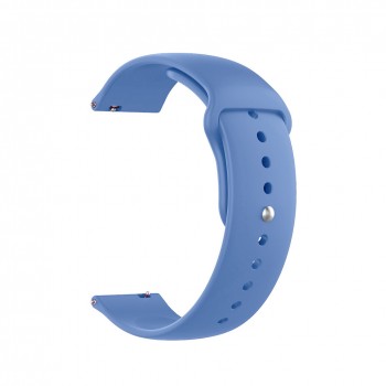 Силіконовий ремінець для годинника ArmorStandart Silicone Watch Strap 22 мм блакитний Силіконовий ремінець для годинника ArmorStandart Silicone Watch Strap 22 мм блакитний