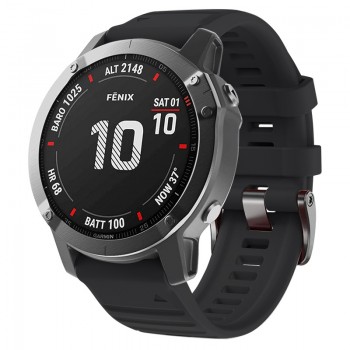 Силіконовий ремінець ArmorStandart Silicone для Garmin 26 мм чорний Силіконовий ремінець ArmorStandart Silicone для Garmin 26 мм чорний